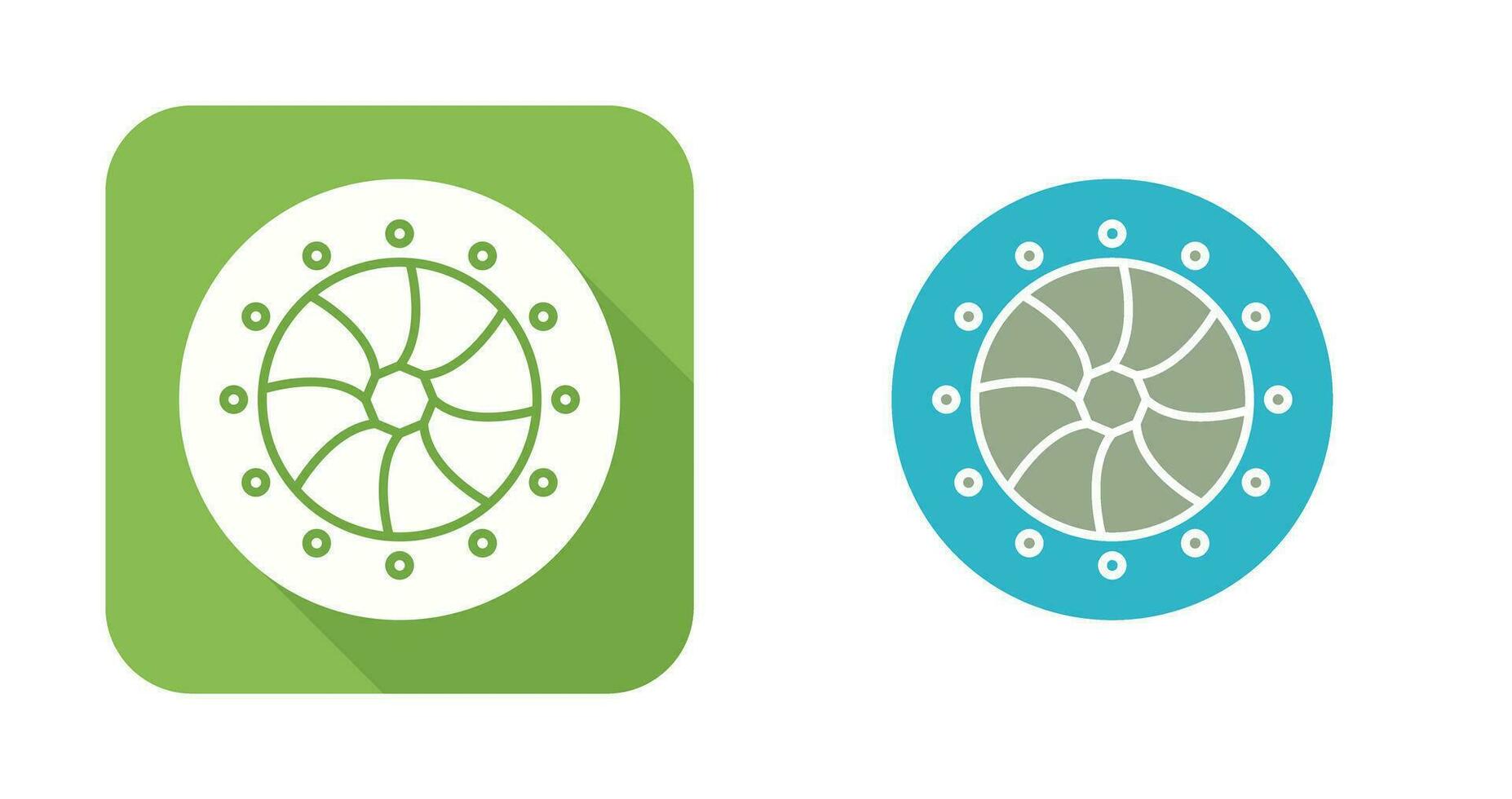 Unique Optical Diaphram Vector Icon