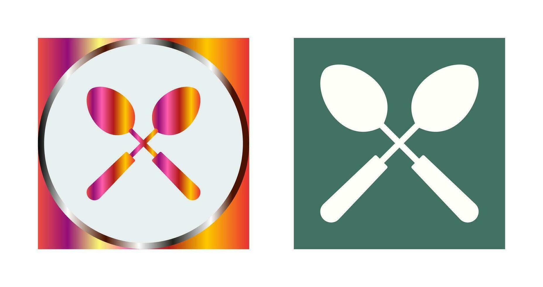 Spoons Vector Icon