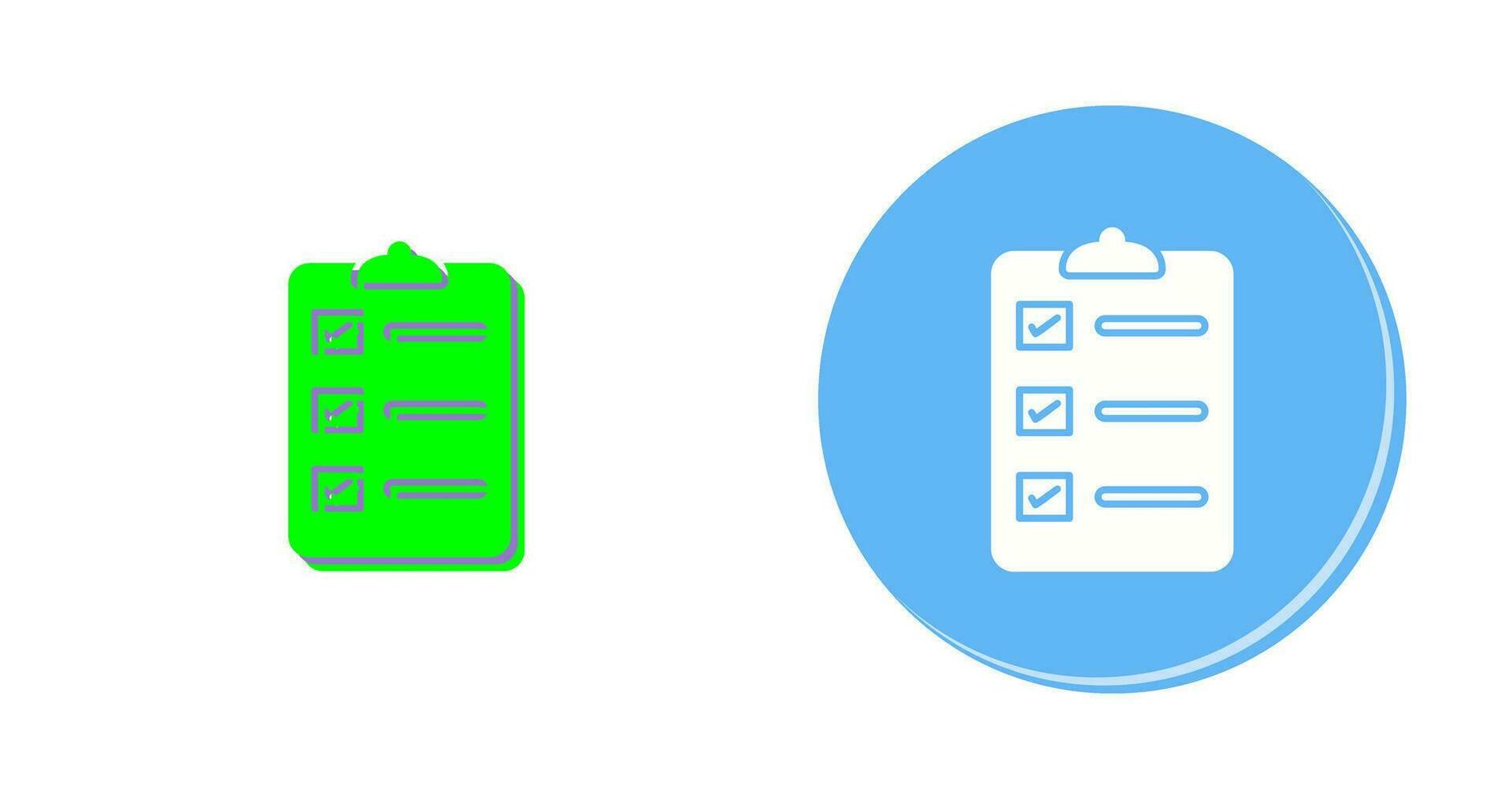 Unique Orders List Vector Icon