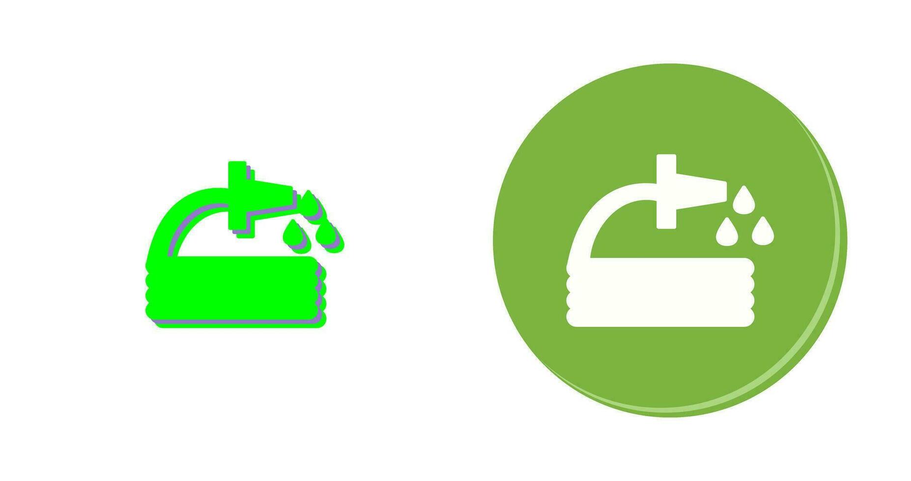 Unique Water Hose Vector Icon