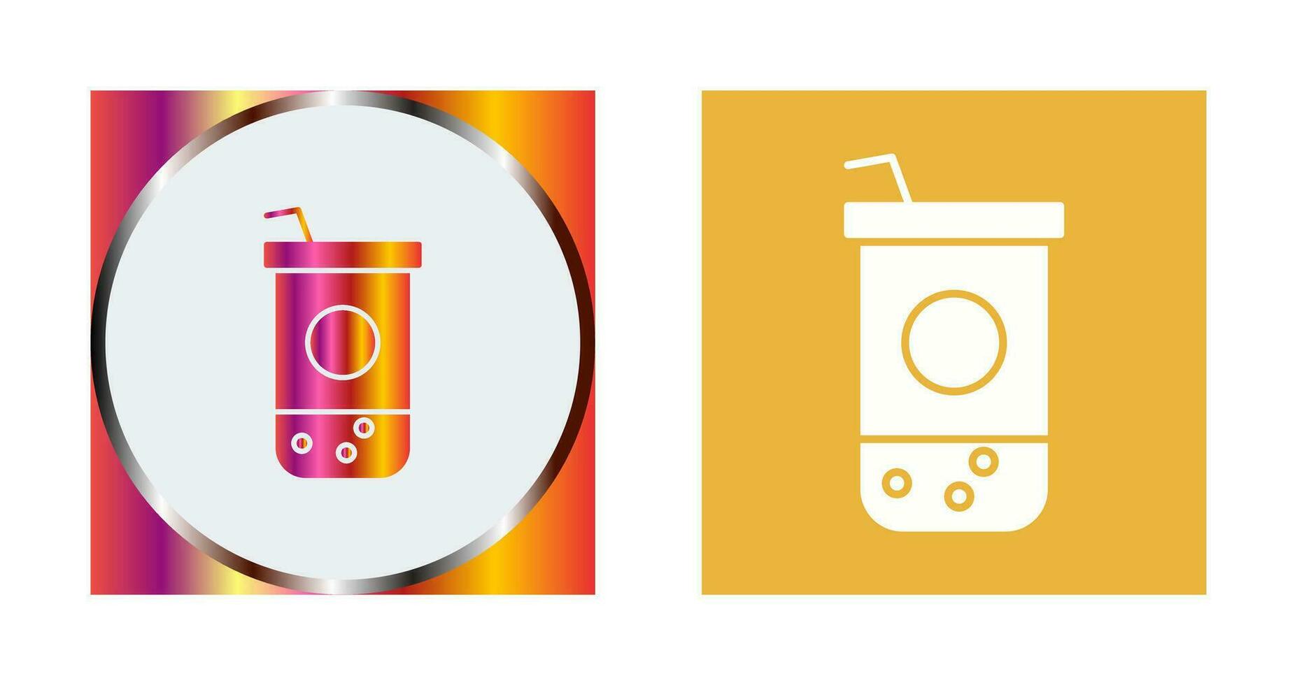 Chocolate Shake Vector Icon
