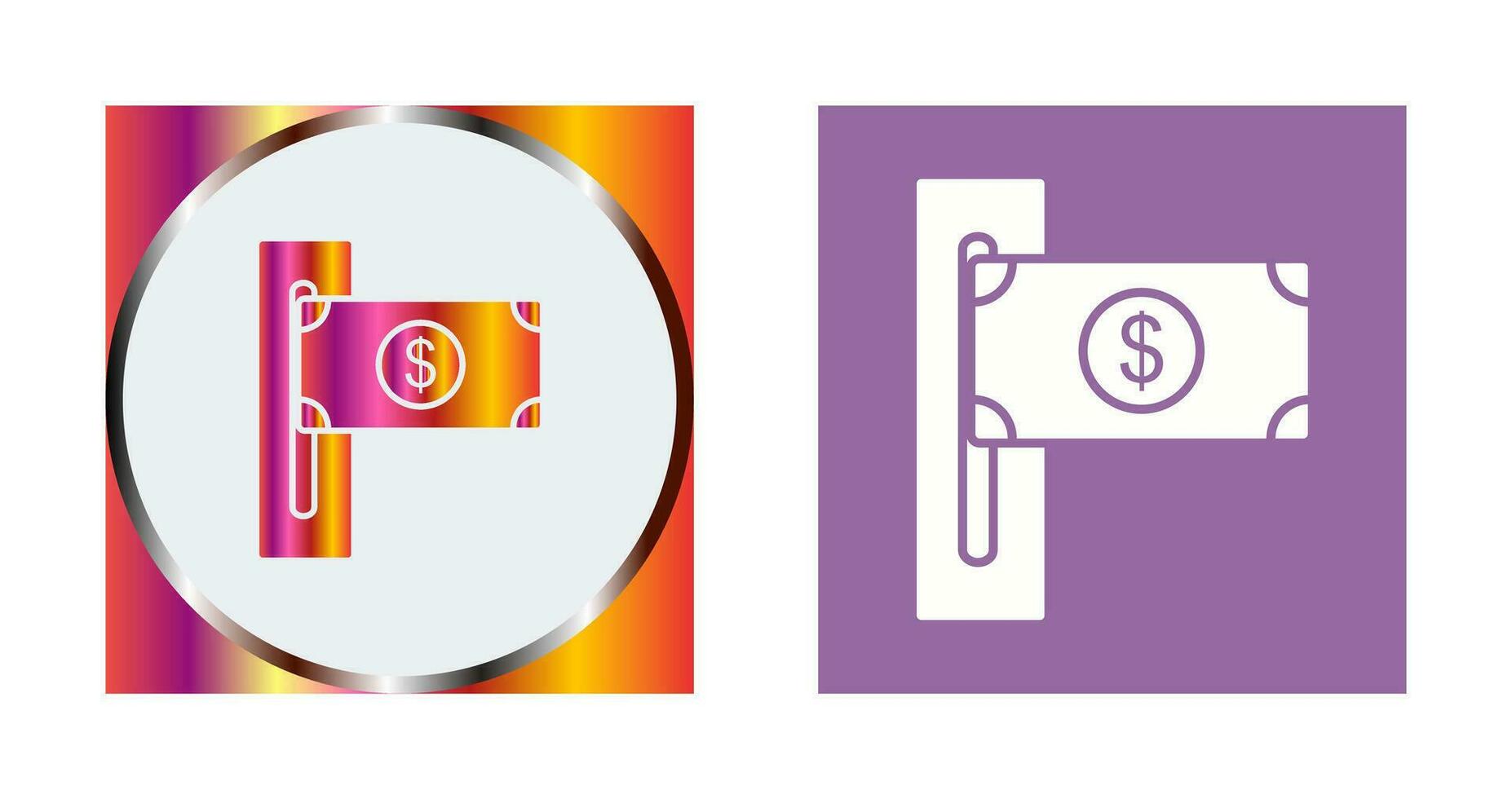 Slot of Bills Vector Icon