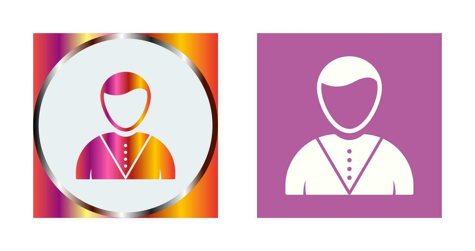 Casino Dealer Vector Icon