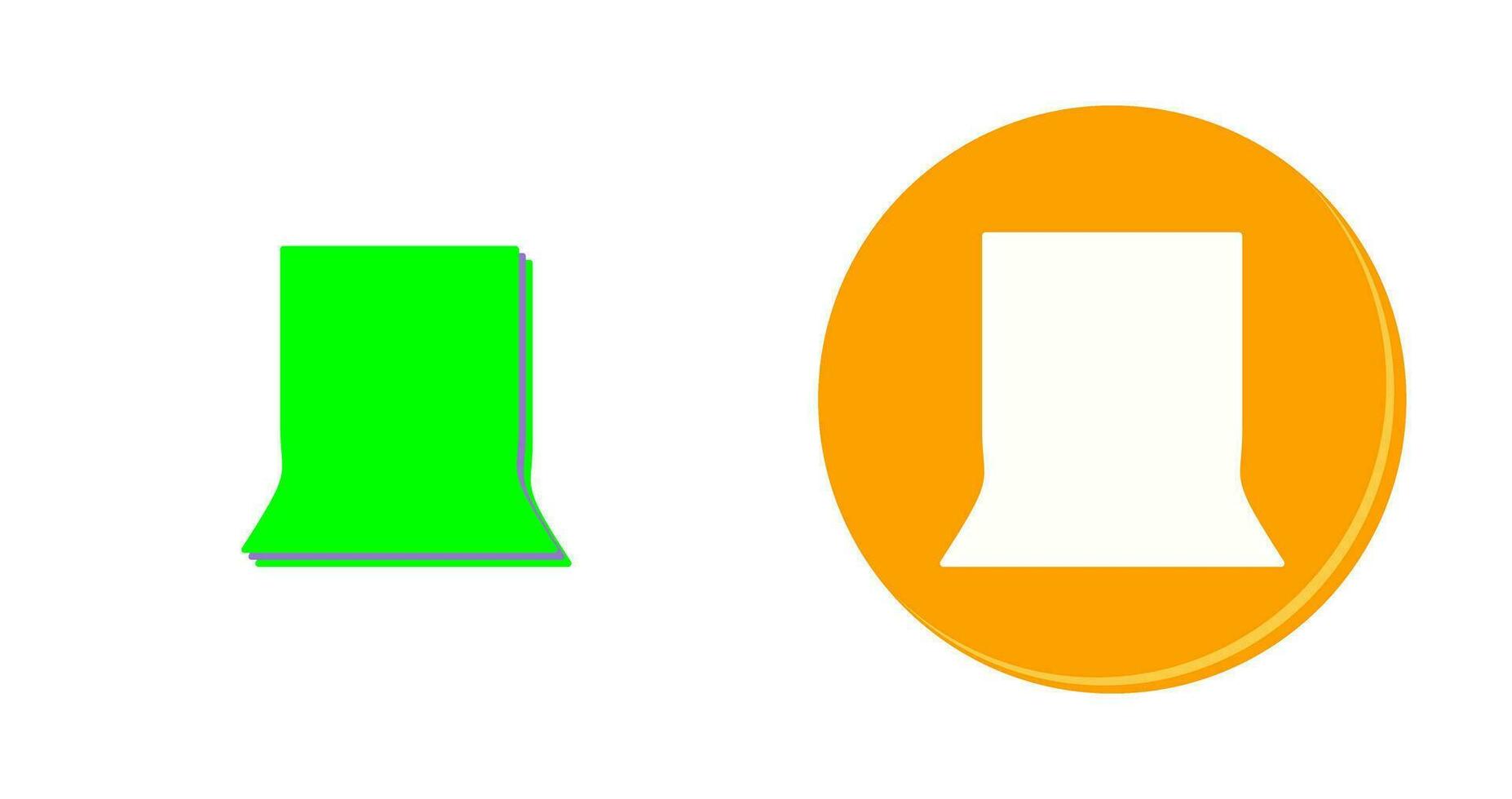 Unique Back Stand Vector Icon