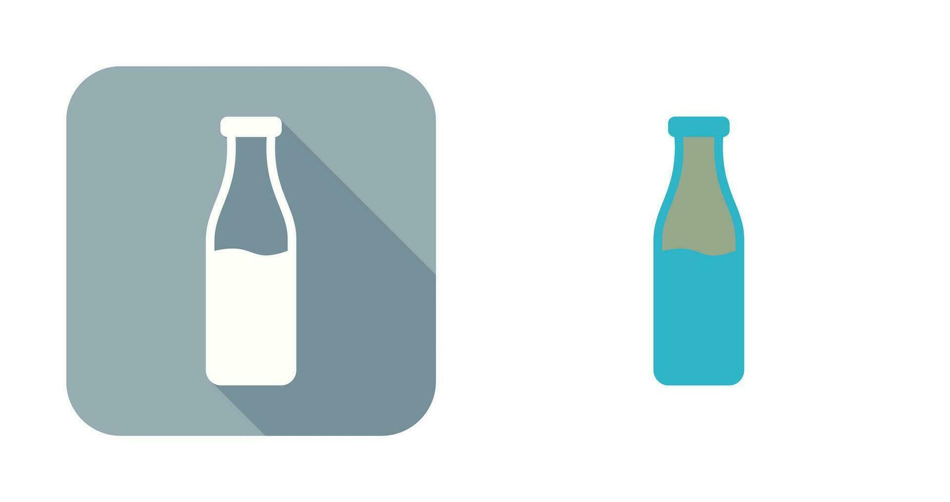 Milk Bottle Vector Icon