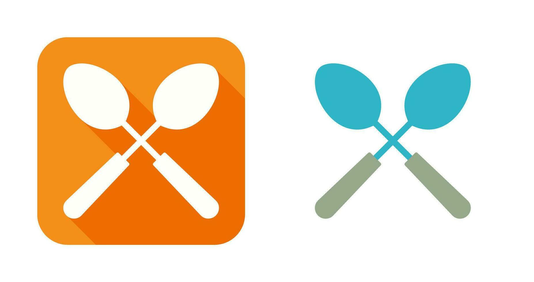 Spoons Vector Icon