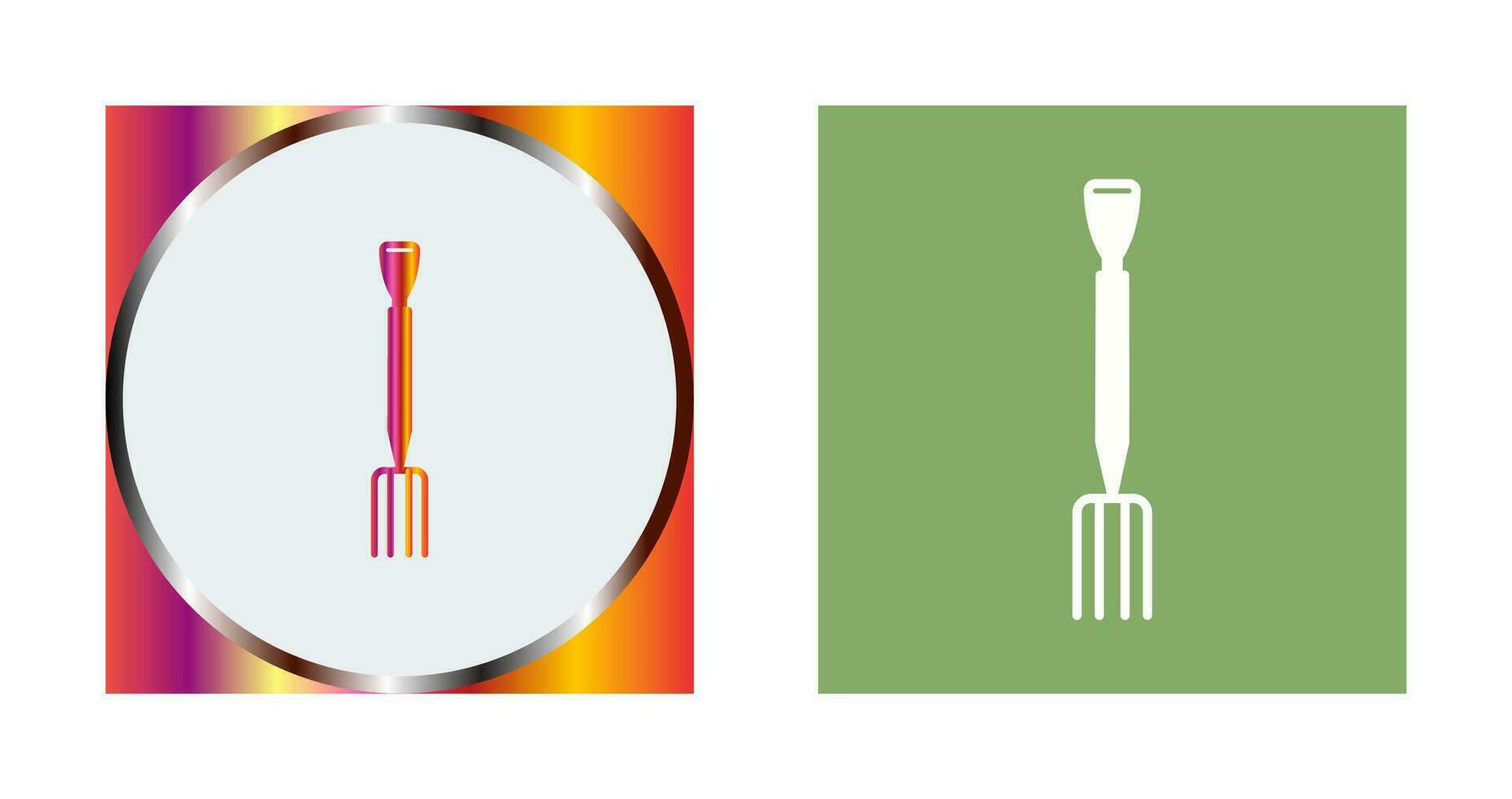 Gardening Fork Vector Icon
