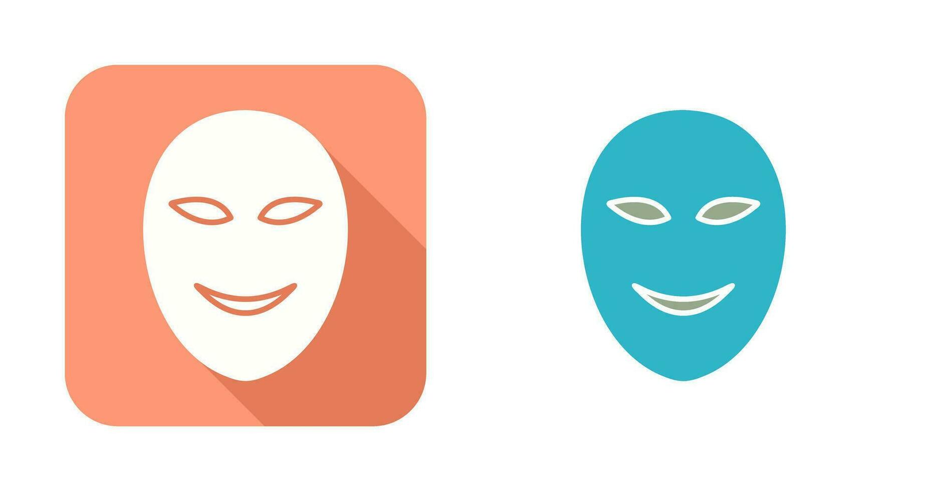 Ancient Face Mask Vector Icon
