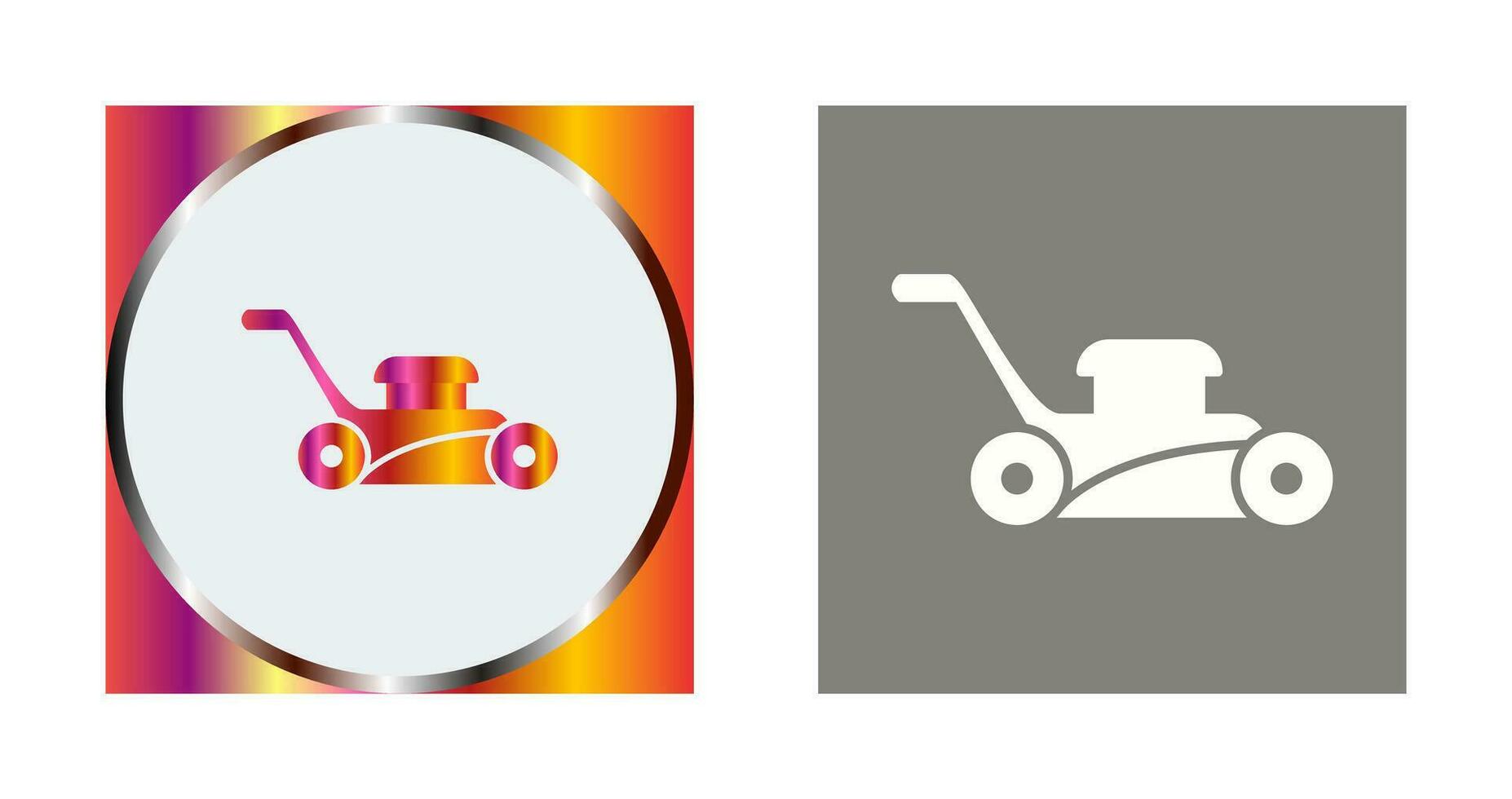 Lawn Mower Vector Icon