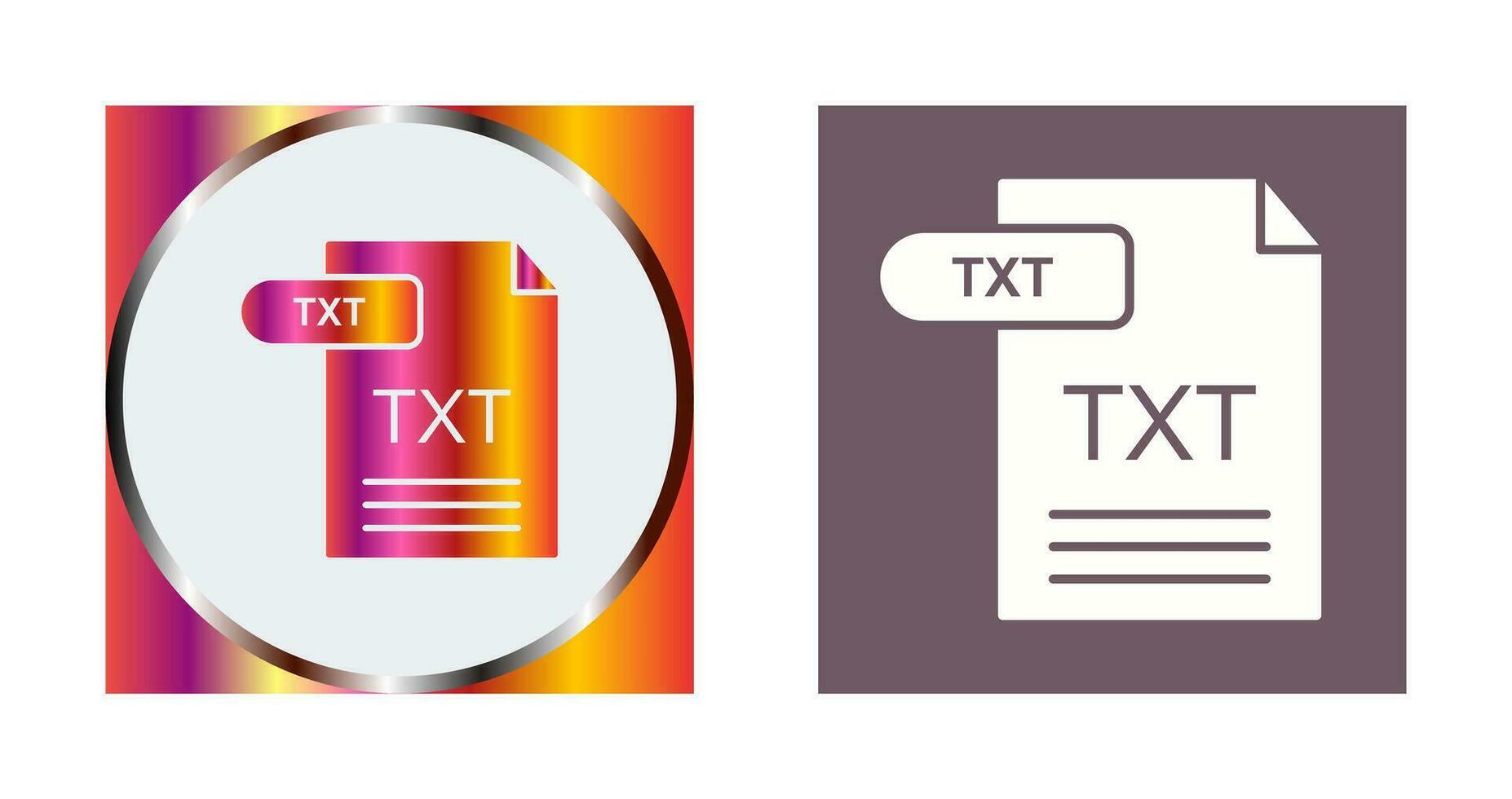 TXT Vector Icon