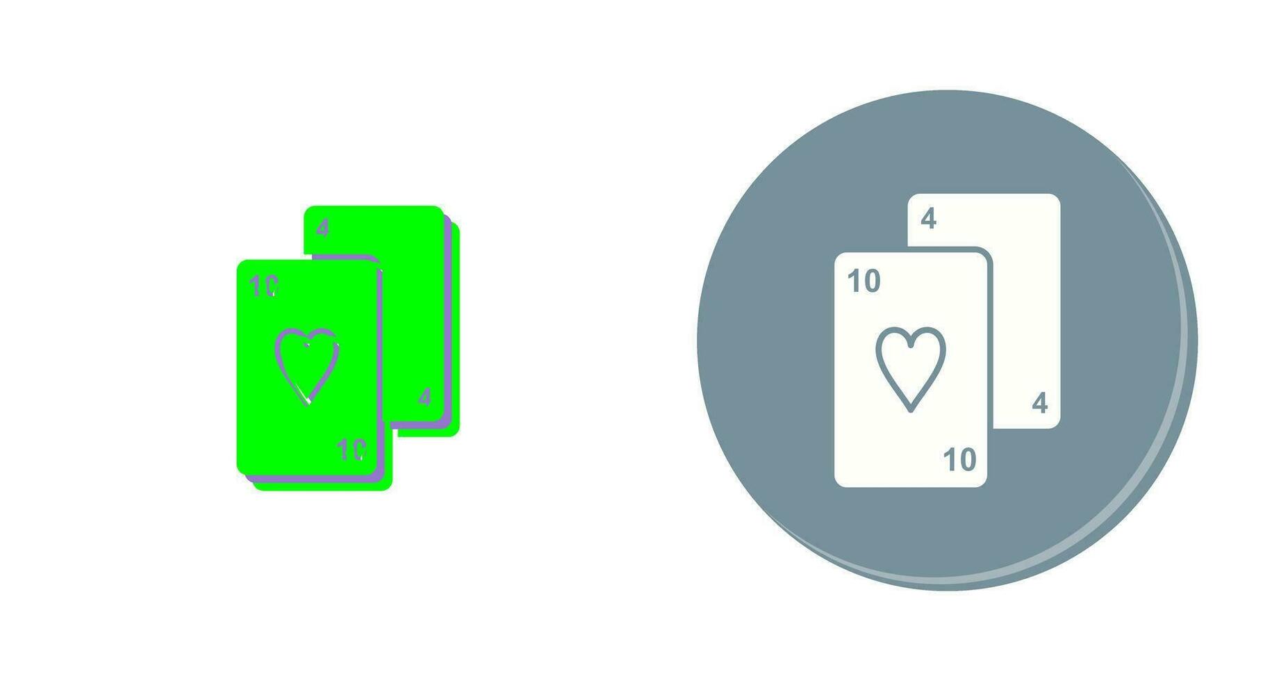 Playing Cards Vector Icon