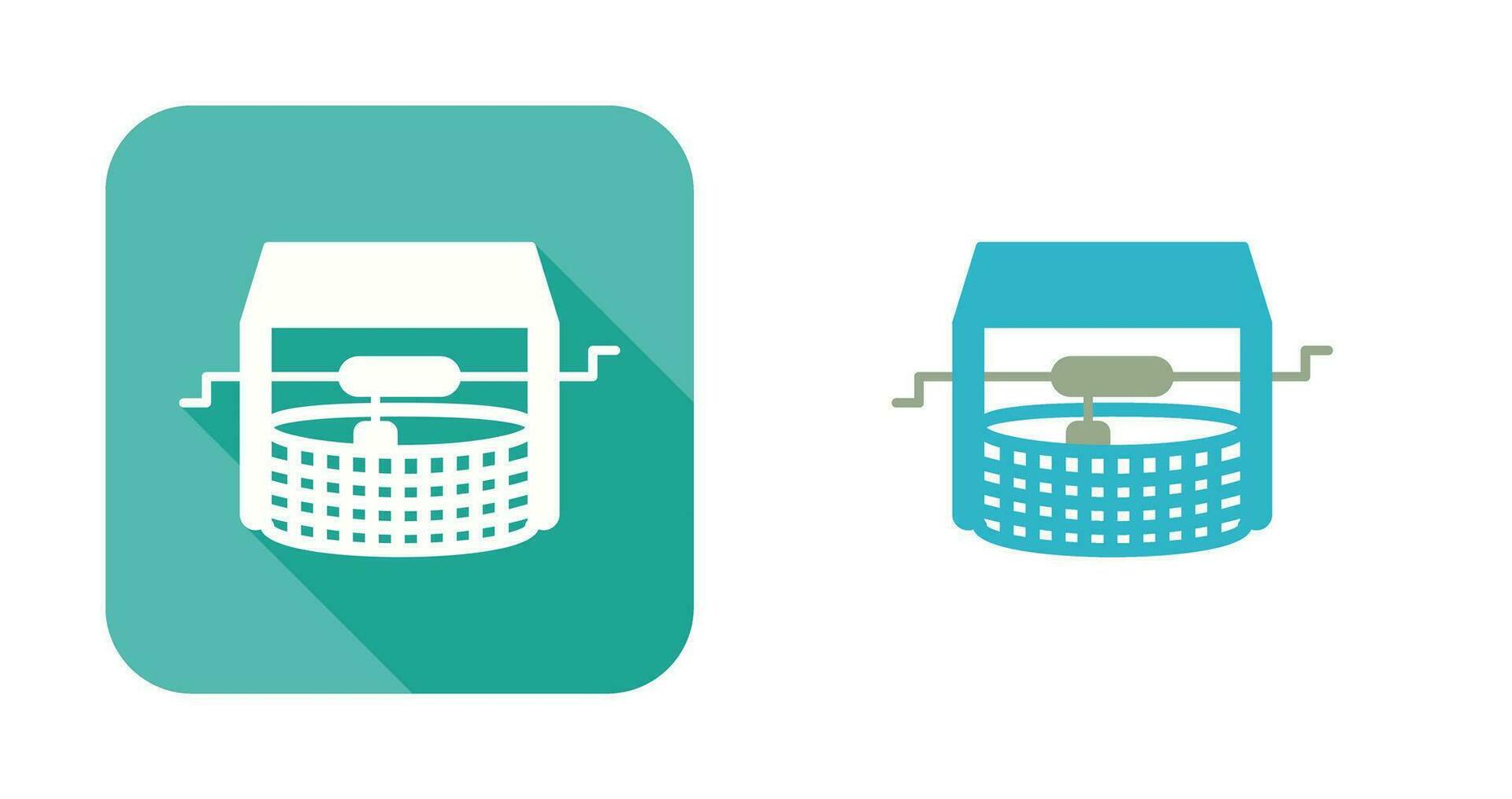 Water Well Vector Icon