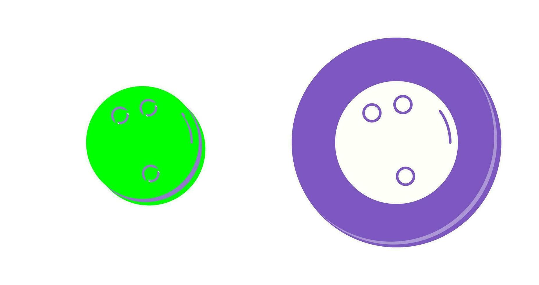 Bowling Ball Vector Icon