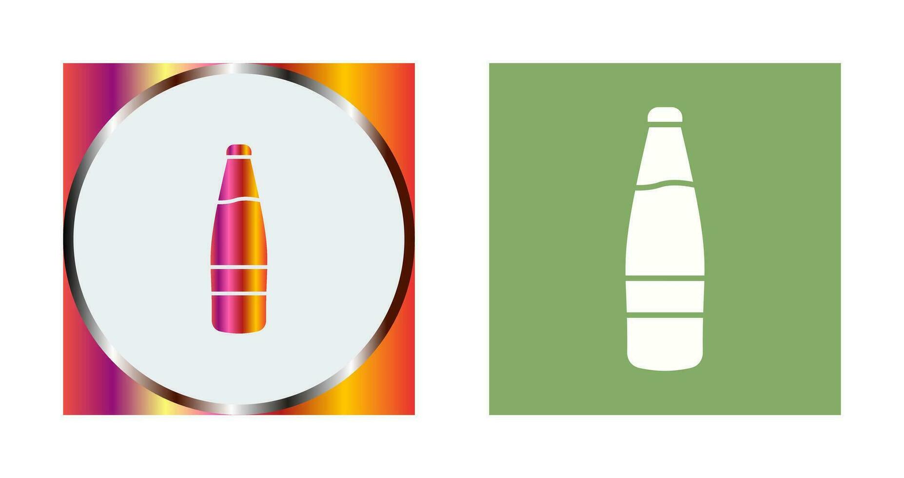 Beer Bottle Vector Icon