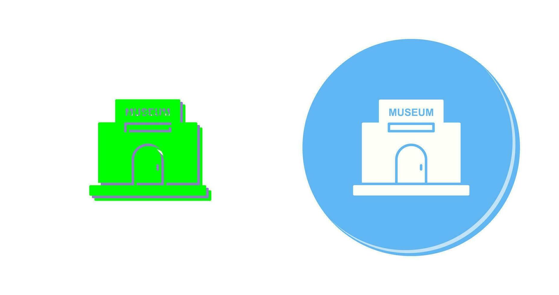 Museum Building Vector Icon