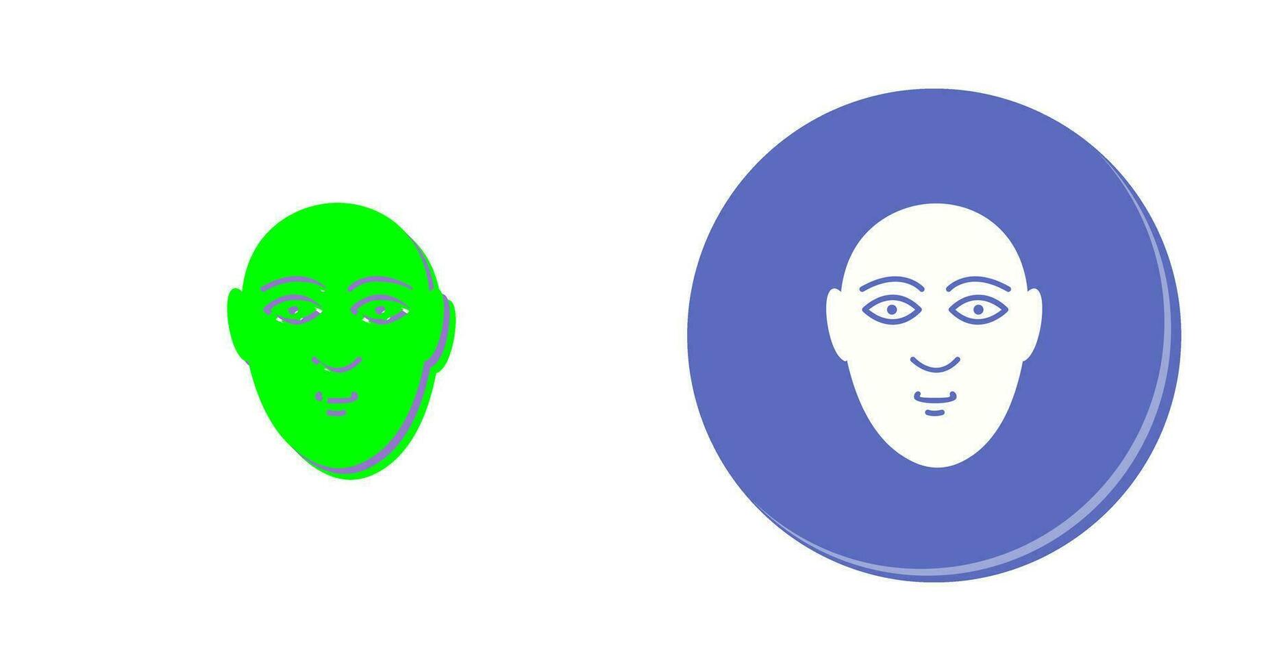 Human Face Vector Icon