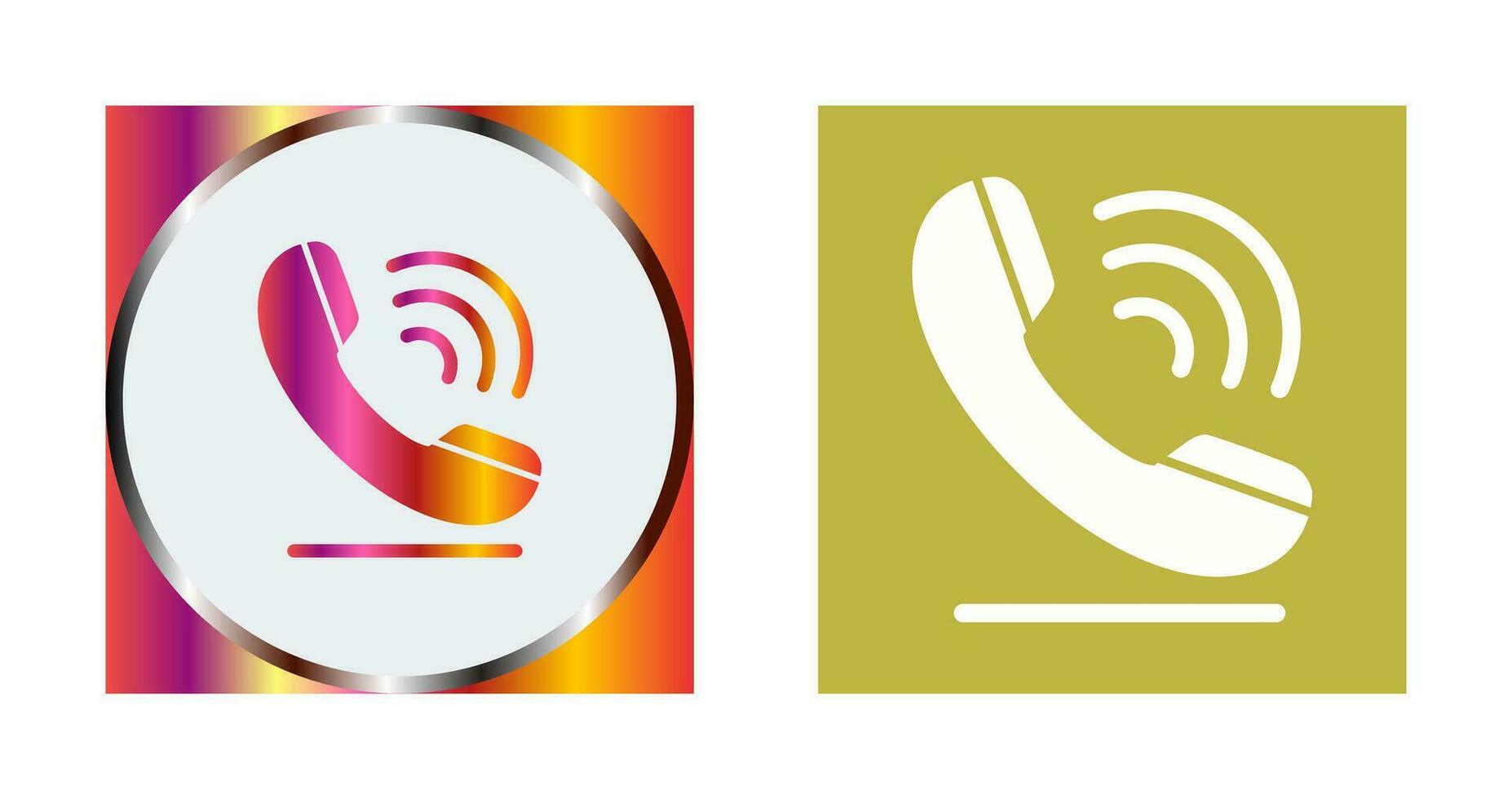 Phone Call Vector Icon