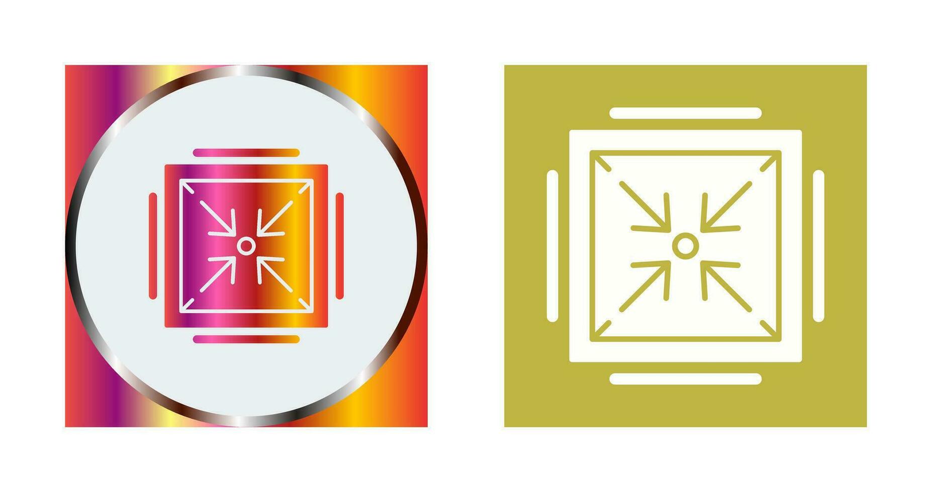 Minimize Vector Icon