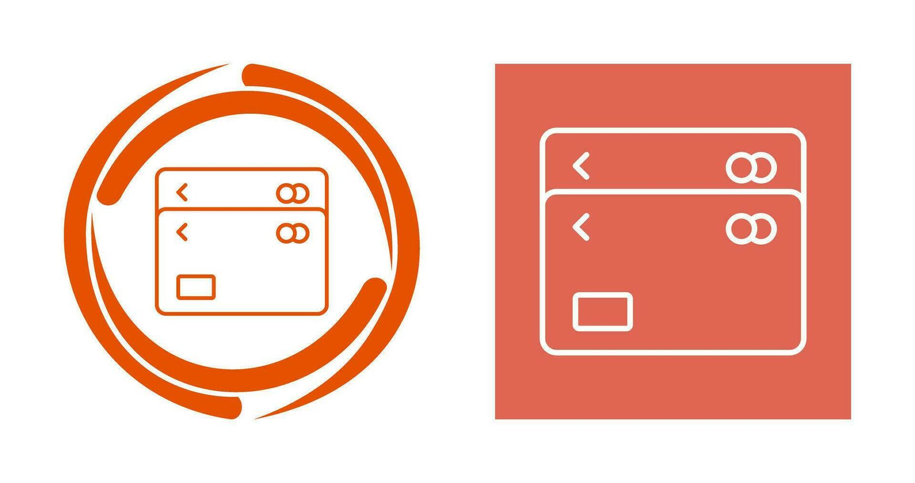 Unique Multiple Cards Vector Icon