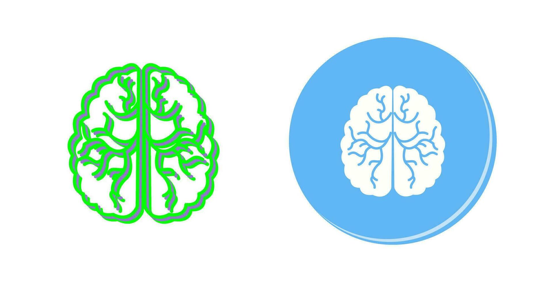 icono de vector de cerebro