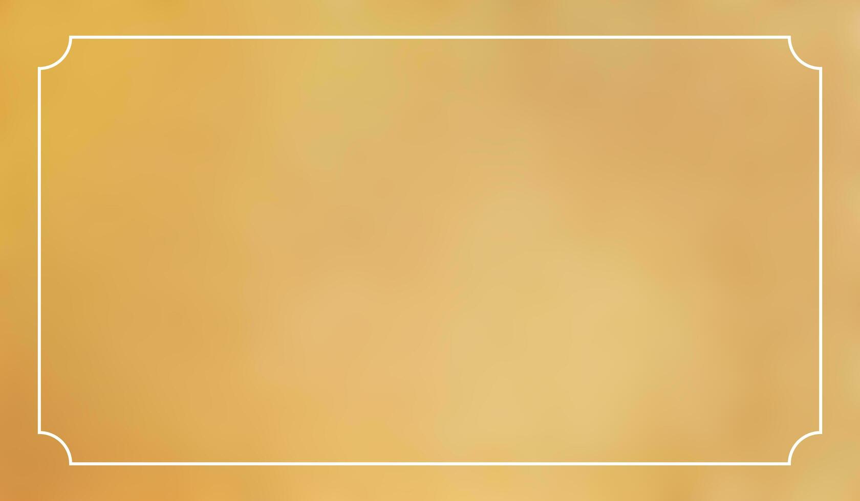 Gold background gradient foil yellow texture frame. Smooth gold gradient blur metallic photo