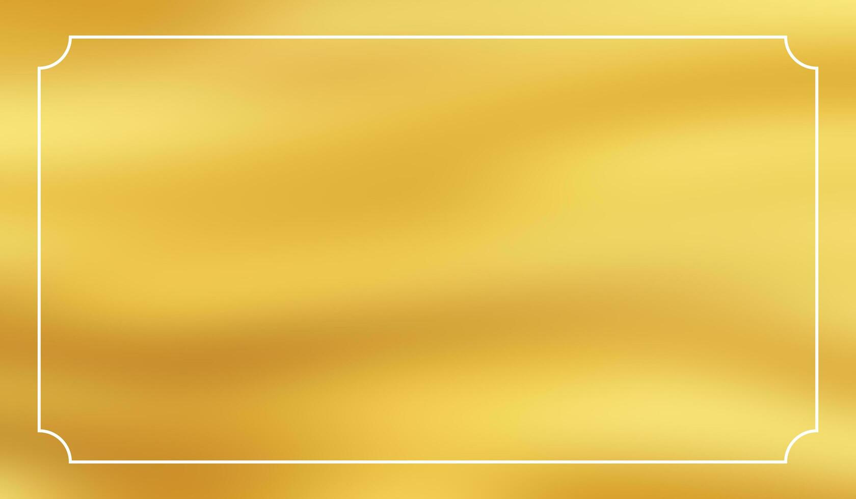 Gold background gradient foil yellow texture frame. Smooth gold gradient blur metallic photo