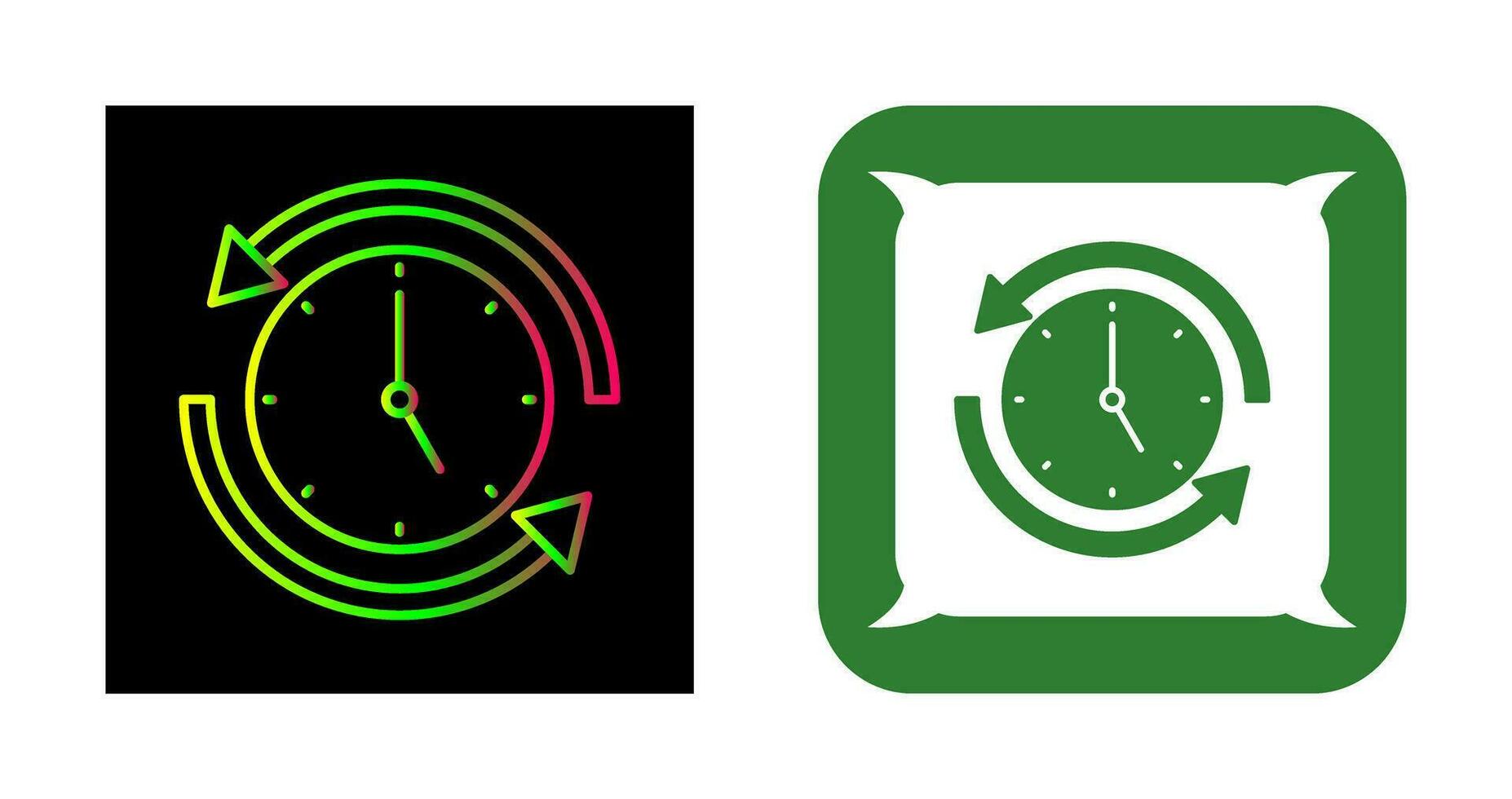 Run Time Vector Icon