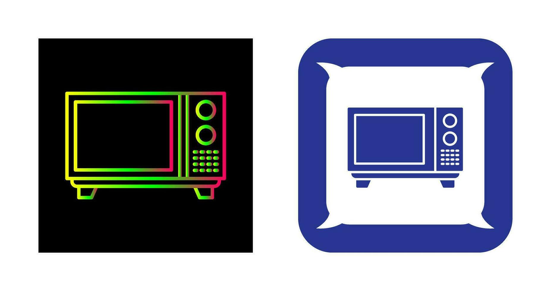 Microwave Vector Icon