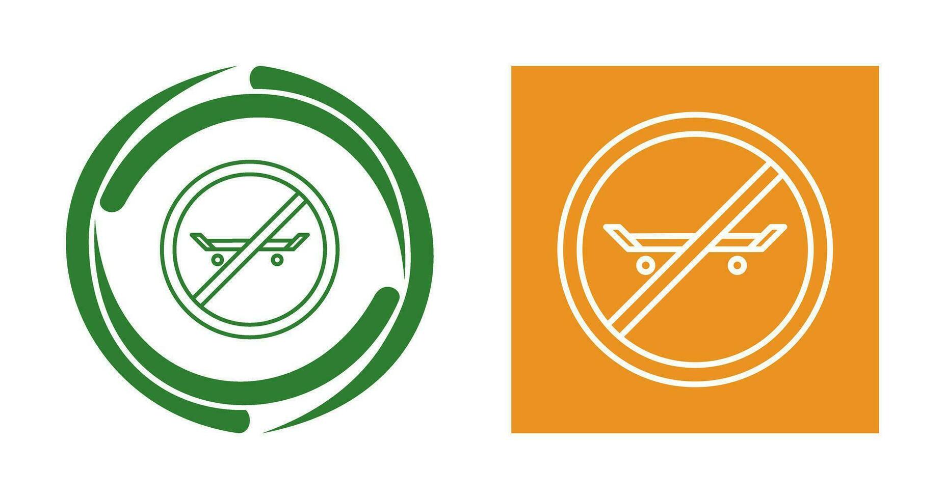 No Skating Vector Icon