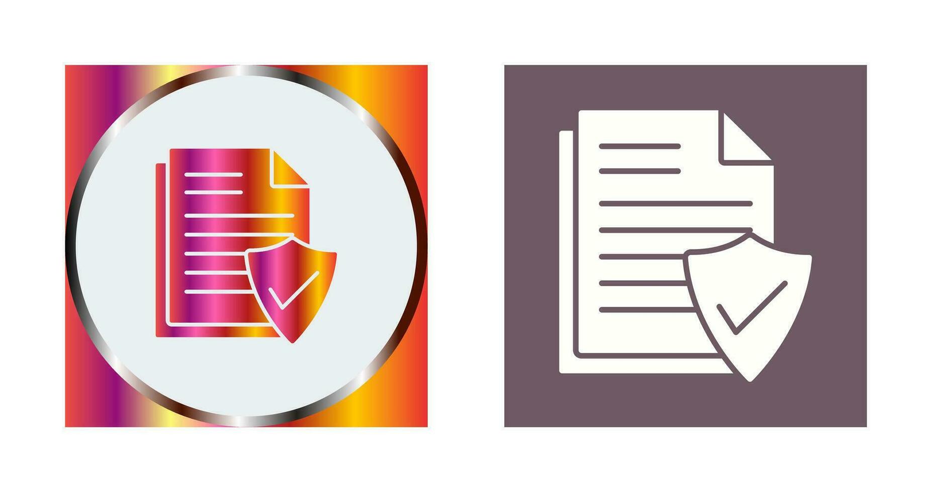 Valid Document Vector Icon