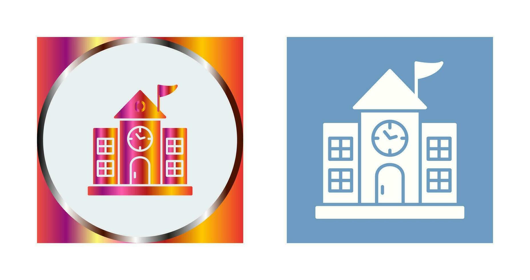 University Campus Vector Icon