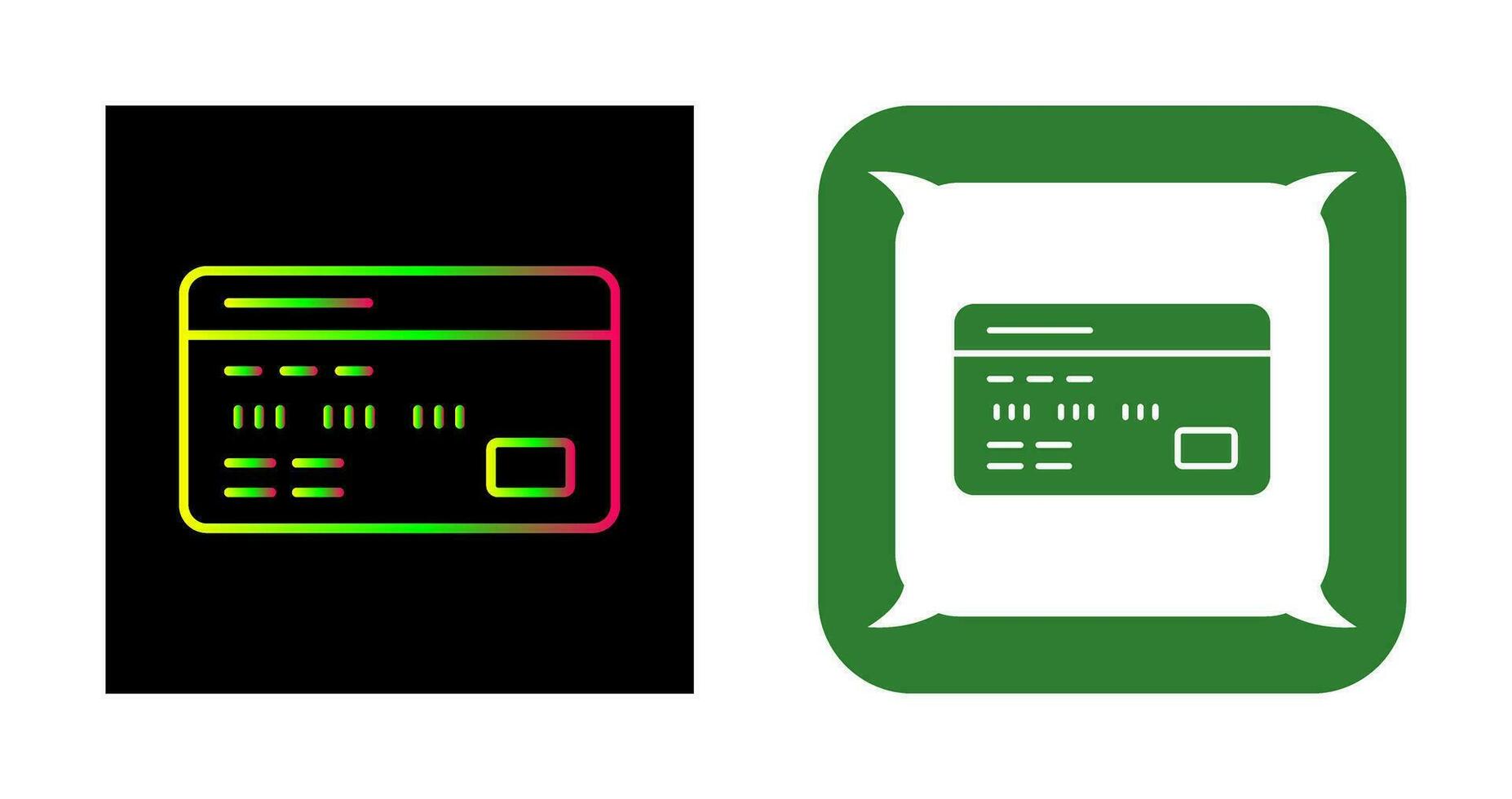 Debit Card Vector Icon