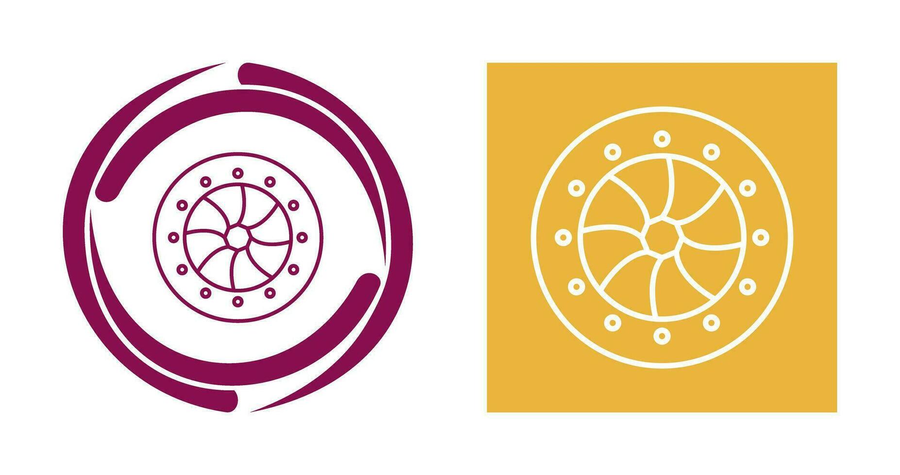 Unique Optical Diaphram Vector Icon