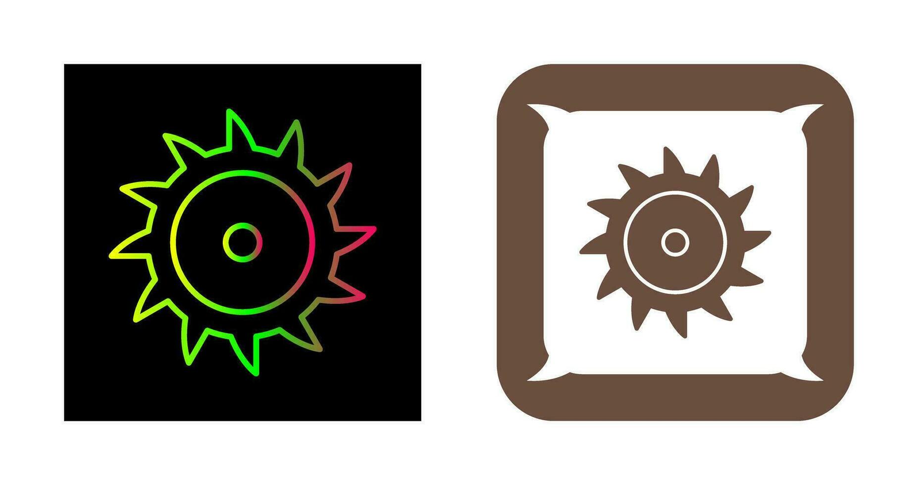Saw Blade Vector Icon