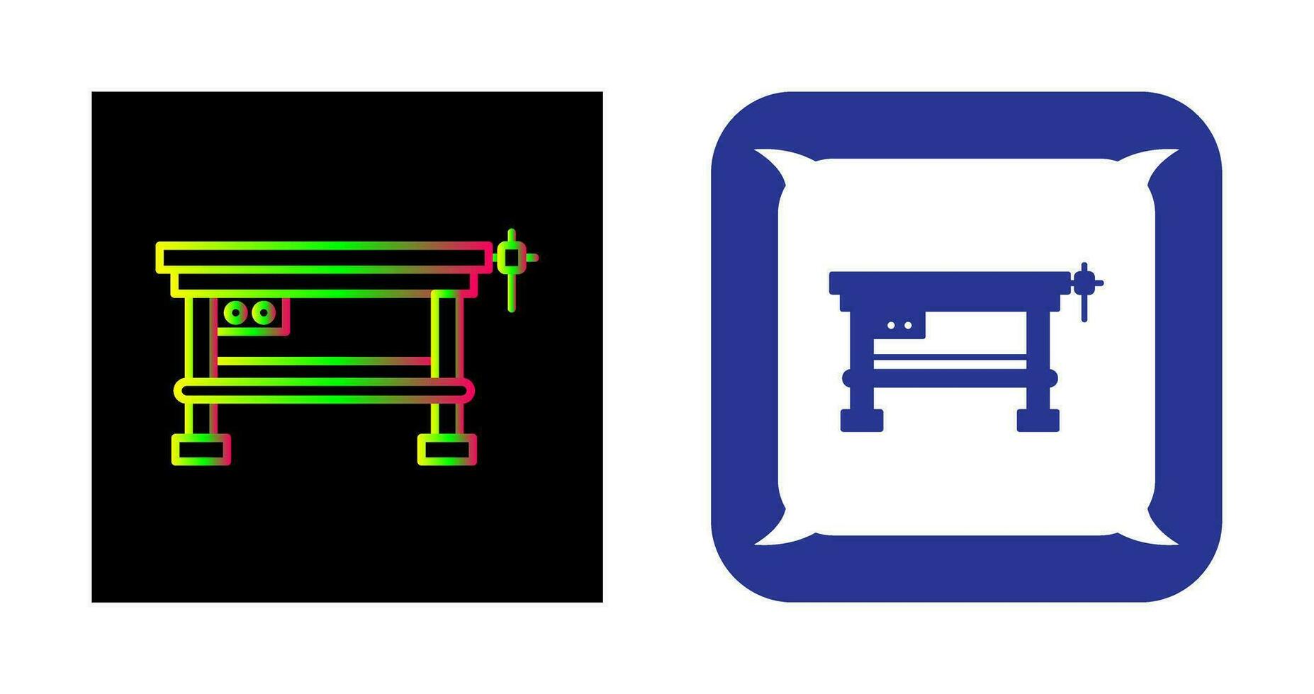 Work Bench Vector Icon