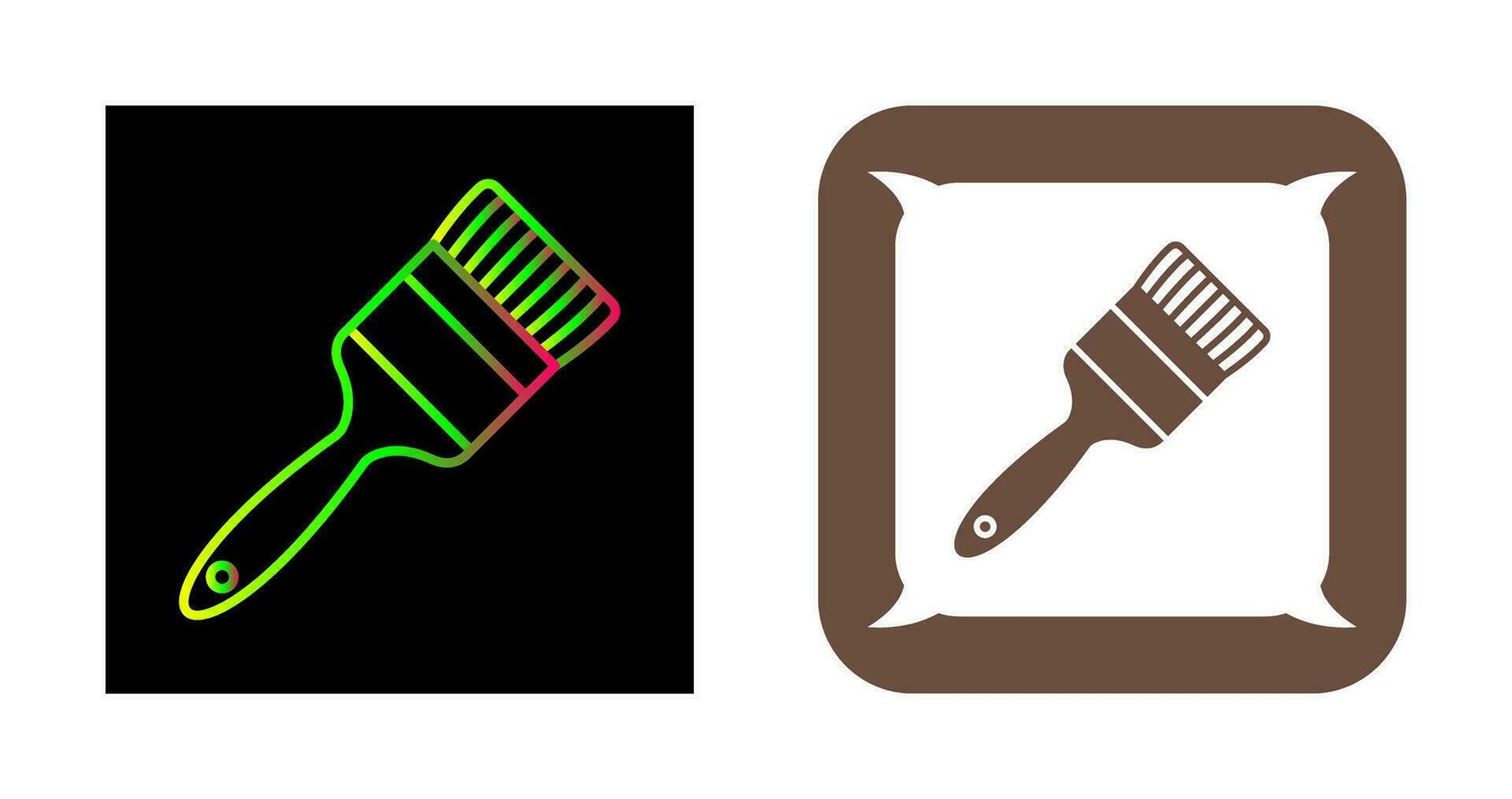 Paint Brush Vector Icon