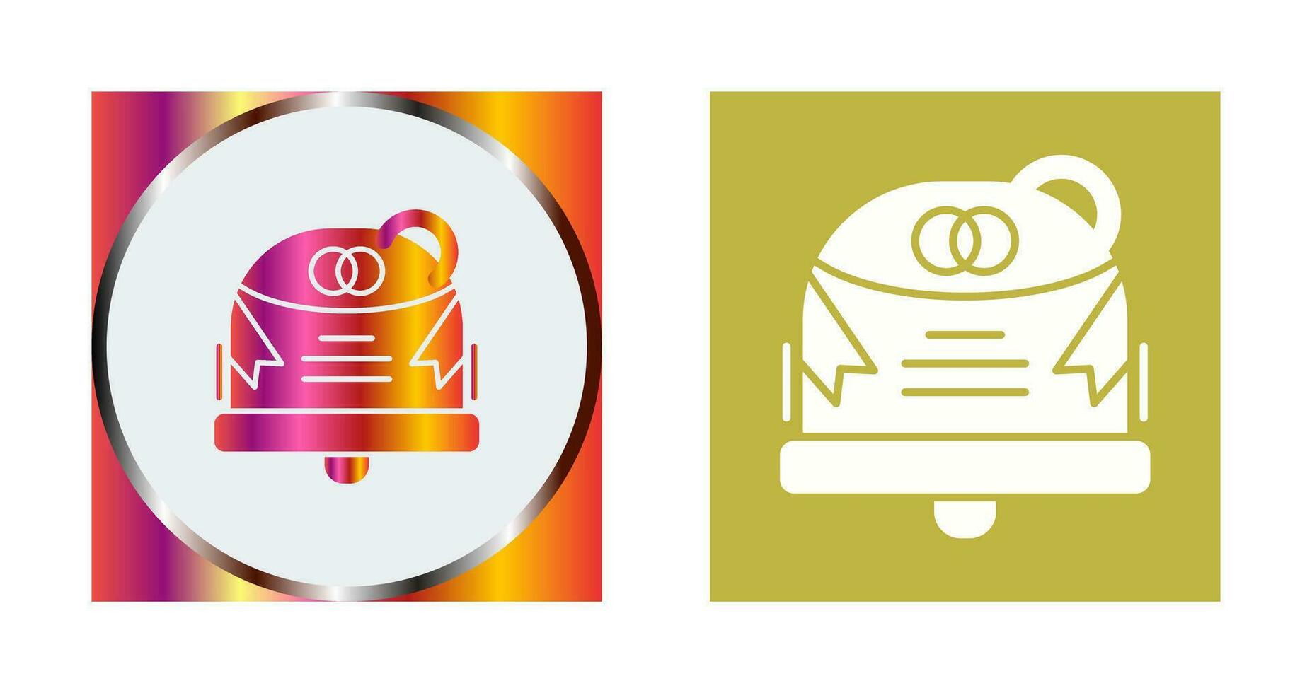 Wedding Bell Vector Icon