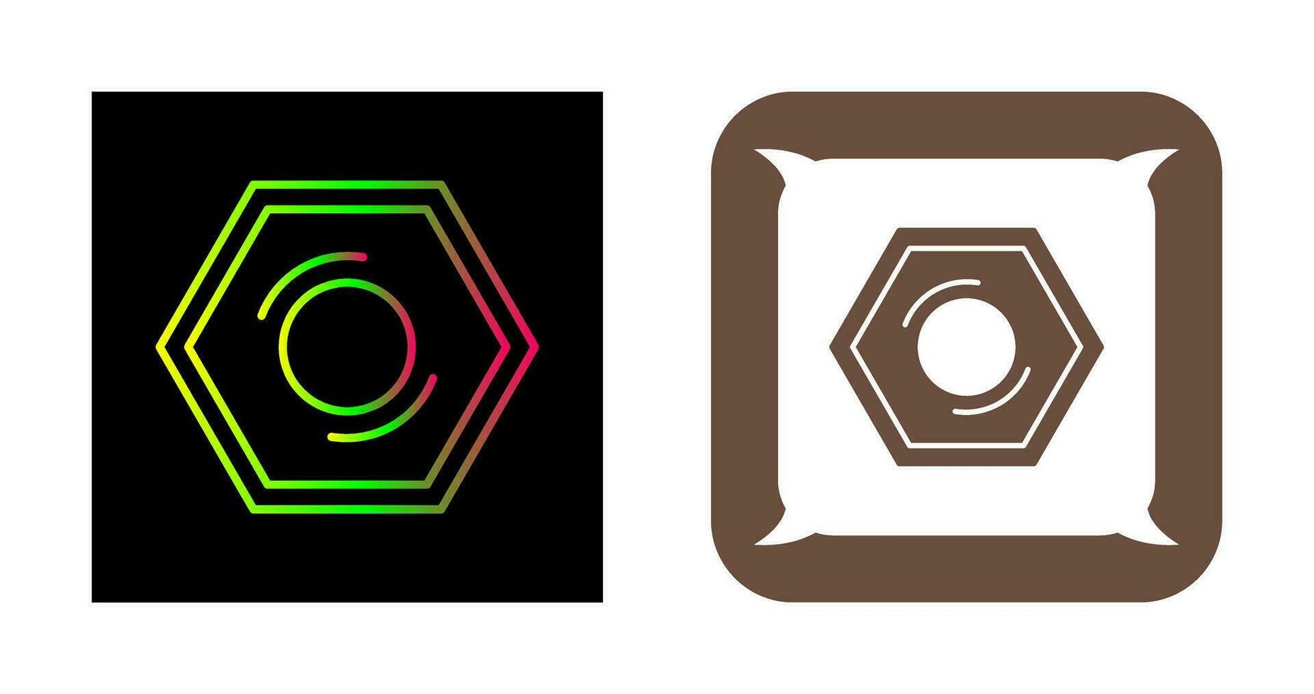 Nut Vector Icon