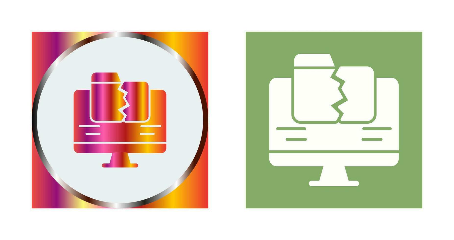 Data Loss Vector Icon