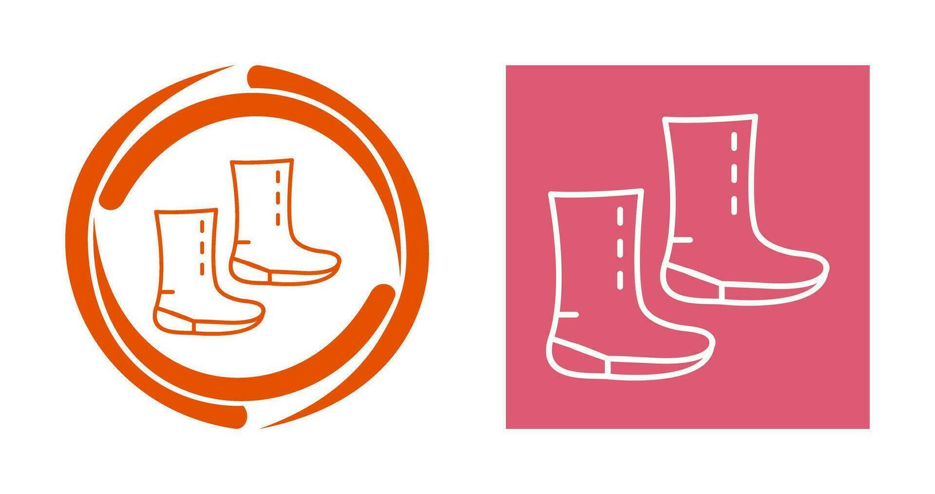 Unique Boots Vector Icon