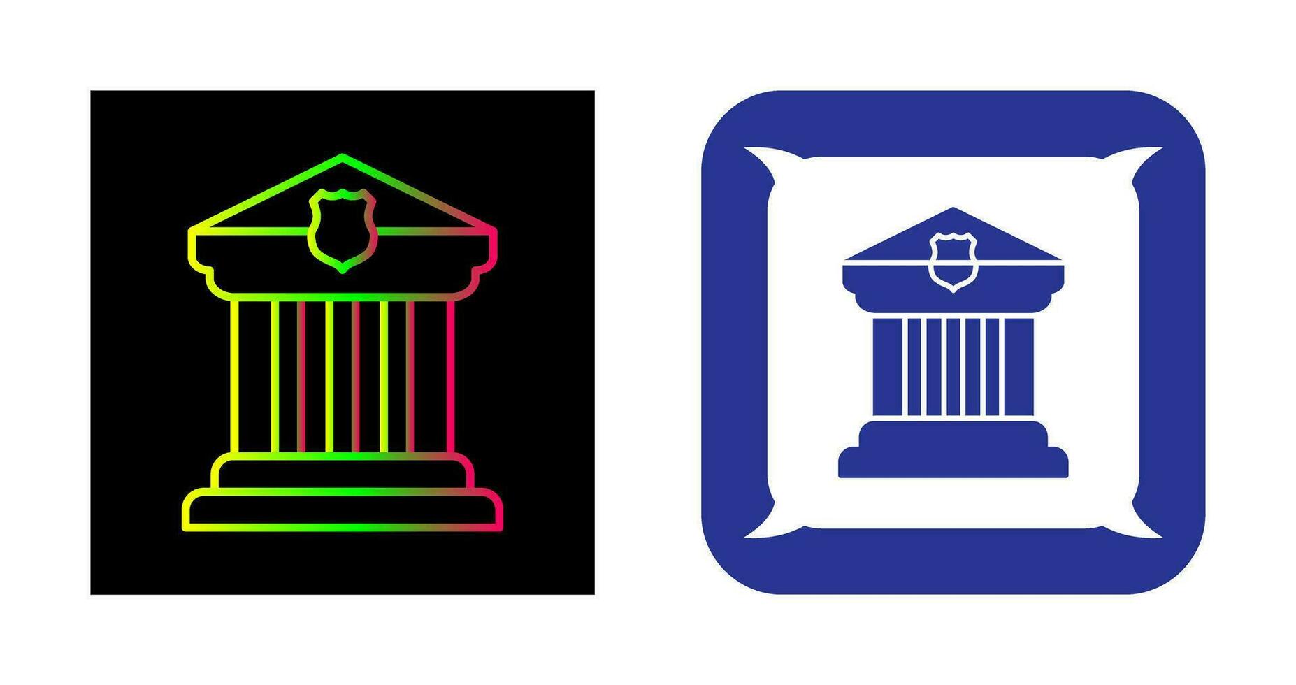 Courthouse Vector Icon