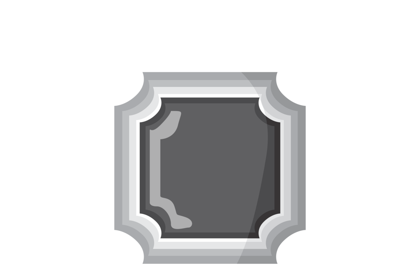 Design Element - Button With Transparent Background png
