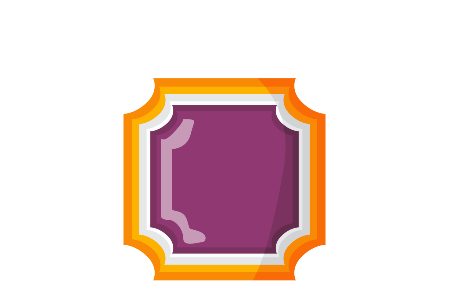 Design Element - Button With Transparent Background png
