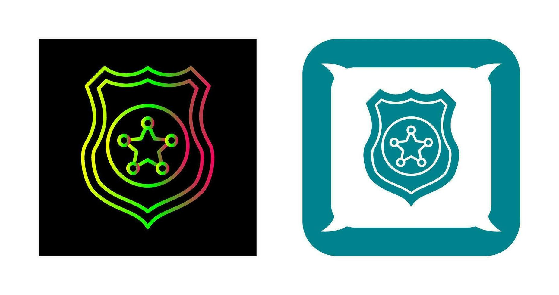 Police shield Vector Icon