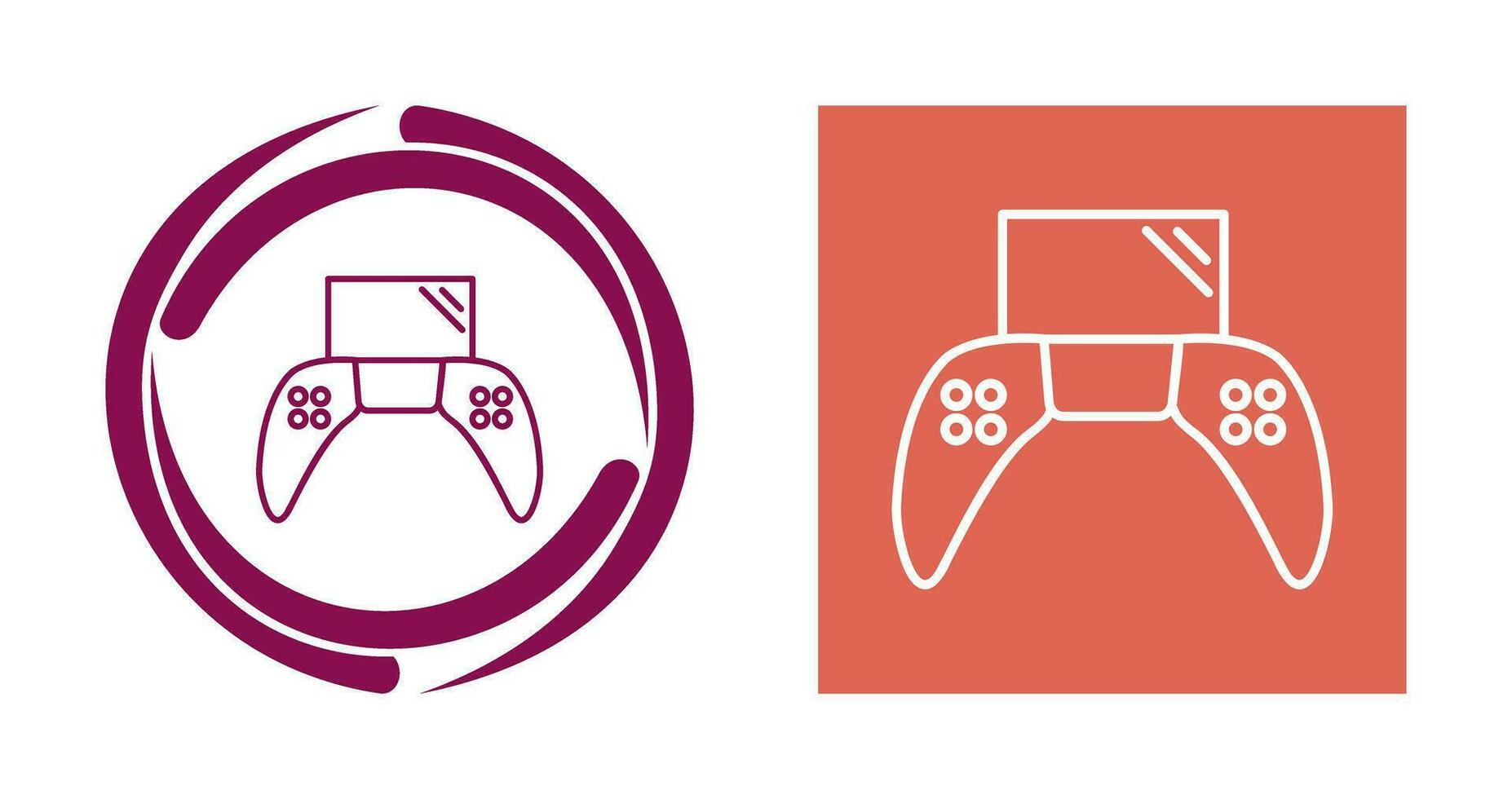 Unique Play Station Vector Icon