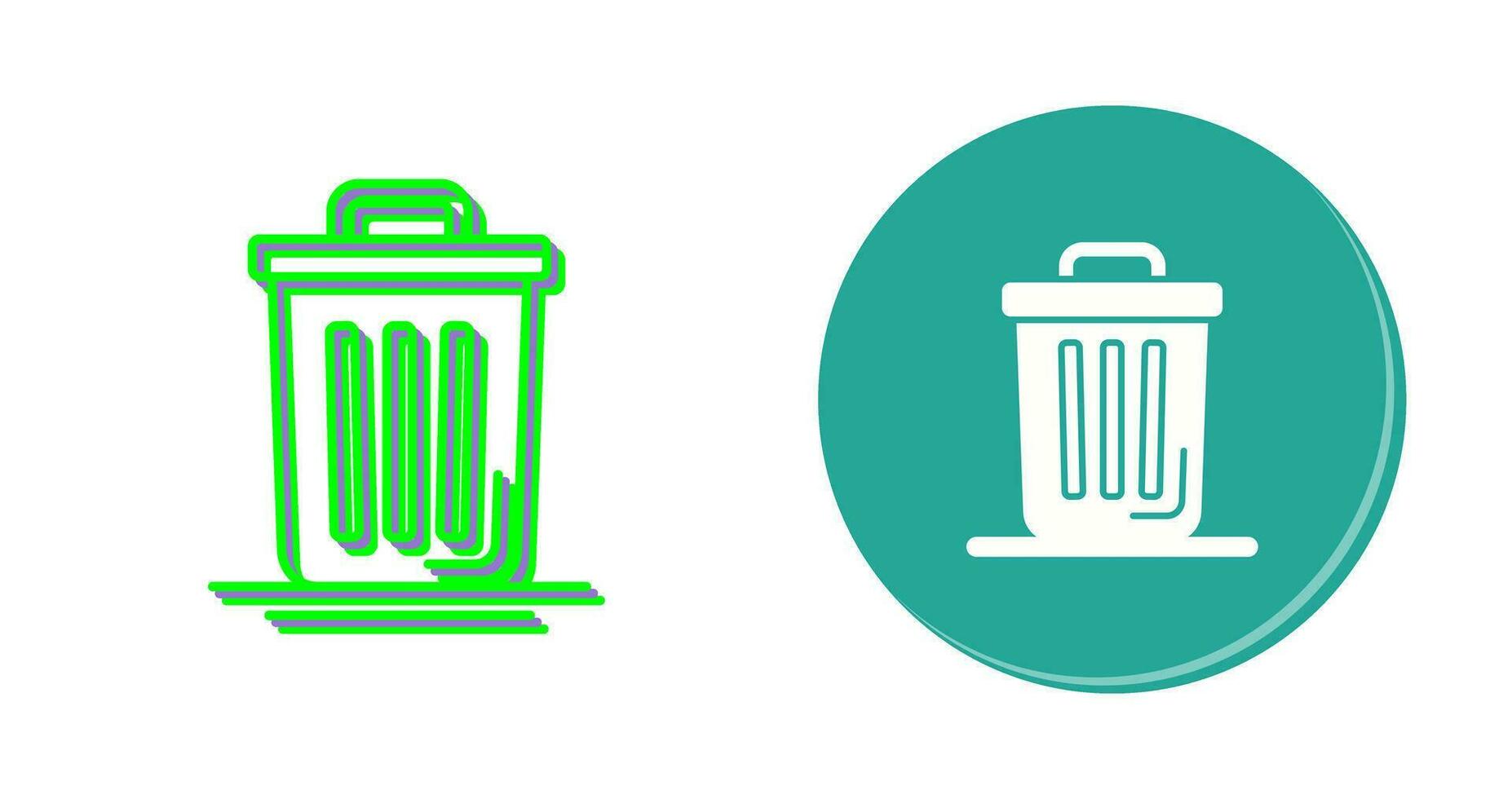 Trash Can Vector Icon