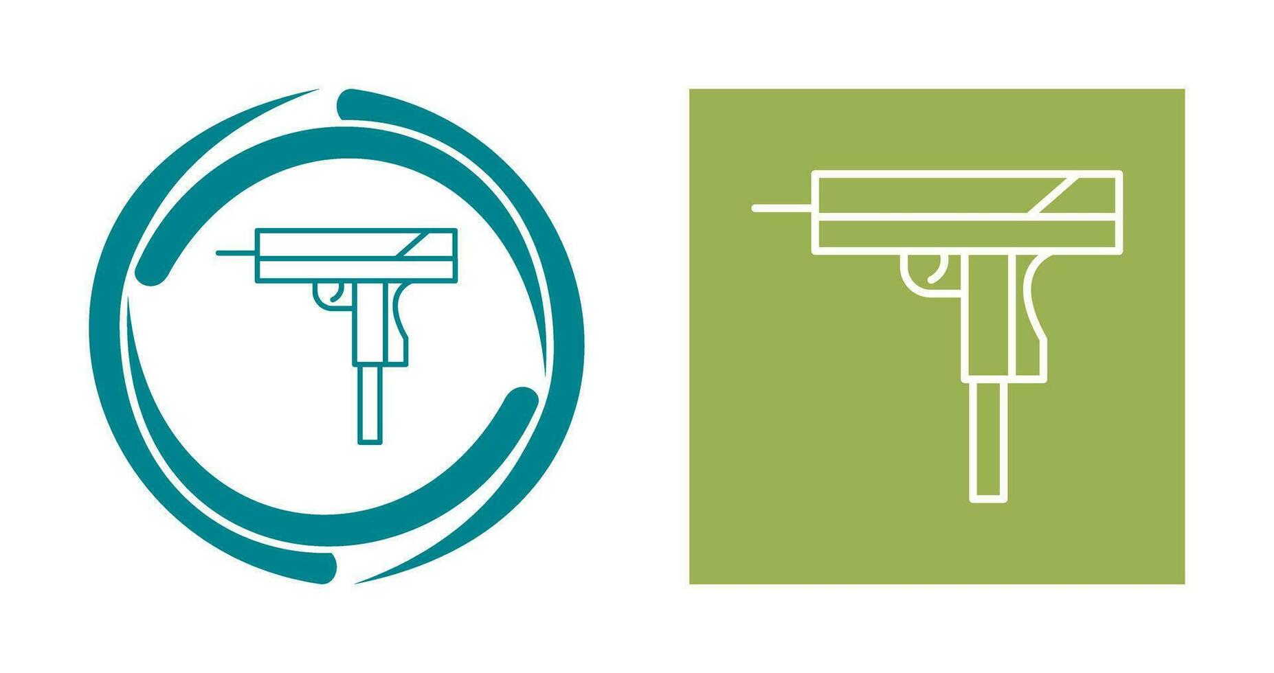 Unique Gun Vector Icon