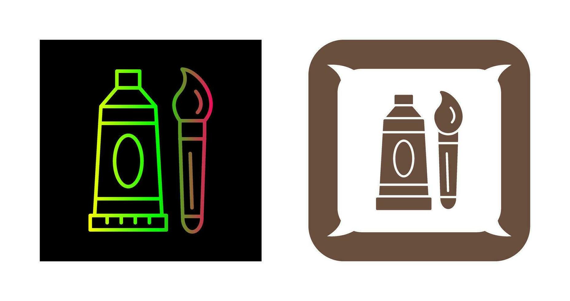 Oil Paint Vector Icon