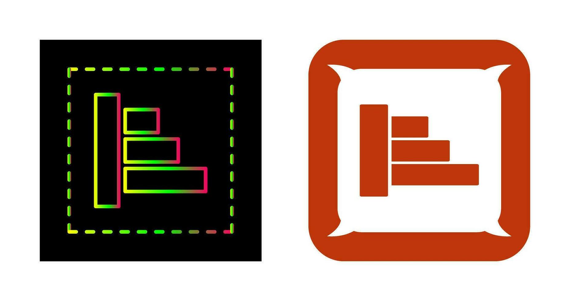 Object Alignment Vector Icon