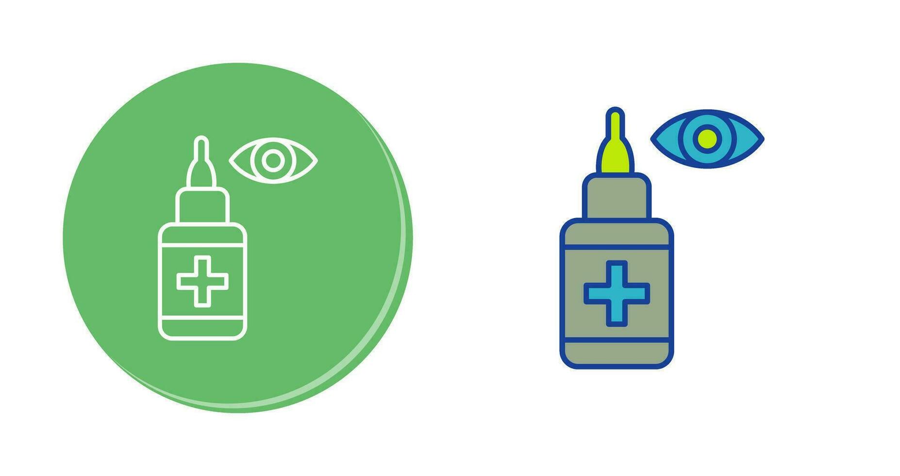 Eye Drop Vector Icon